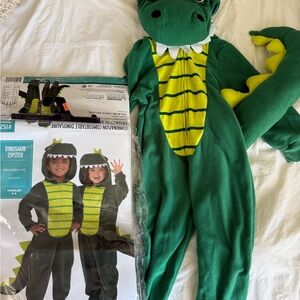 Green Dinosaur Kids Costume